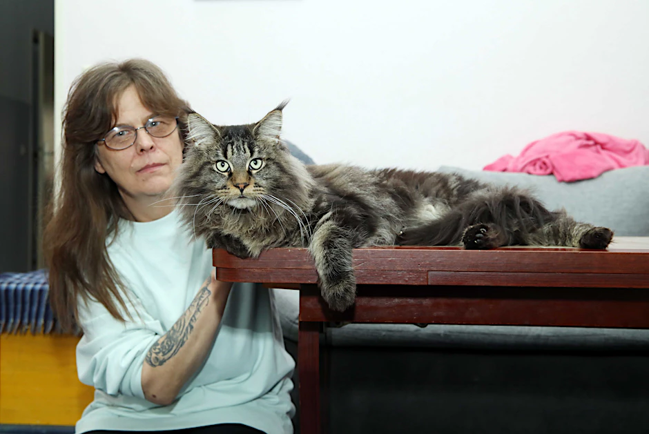 Petra Mallabar (54) kaufte ihren Kater Balou über das Internet. In der vergangenen Woche starb das Tier.