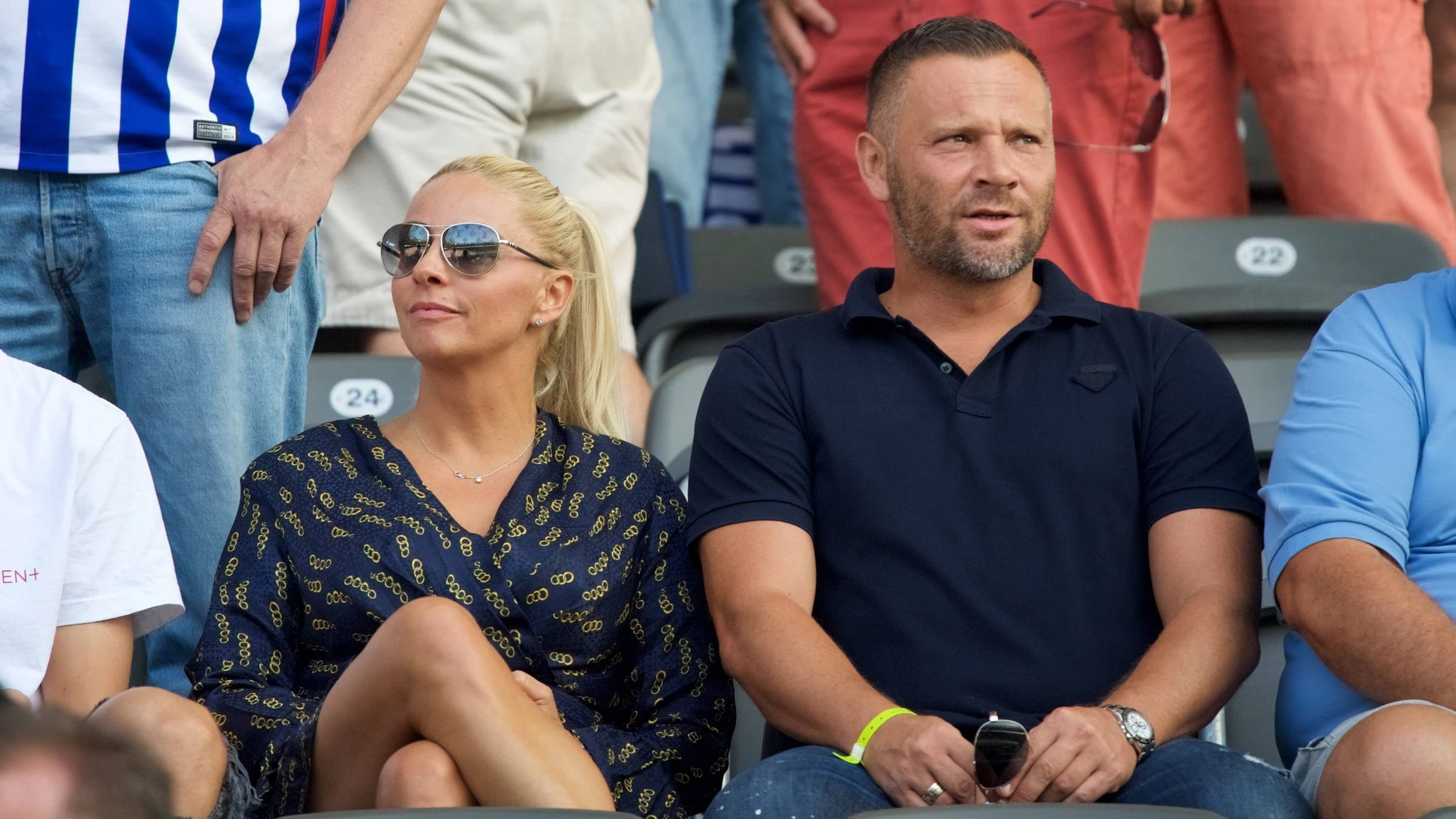Können mächtig stolz auf ihre drei Söhne sein: Monika und Pal Dardai.
