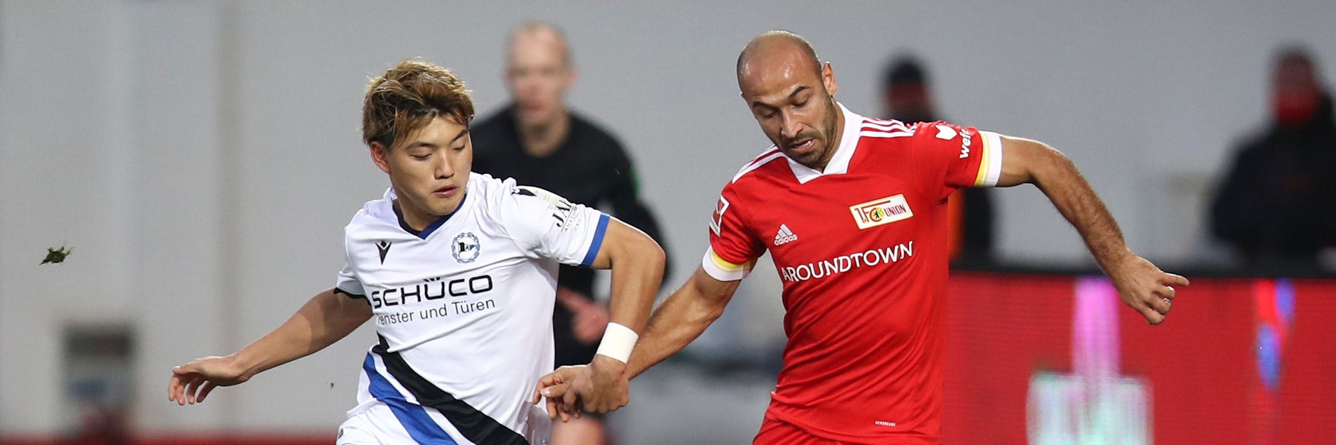 Andy Gogia feierte gegen Bielefeld sein Comeback.