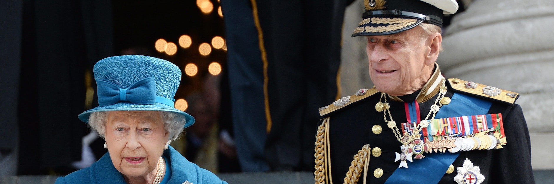 Queen Elizabeth II. mit ihrem Mann Prinz Philip