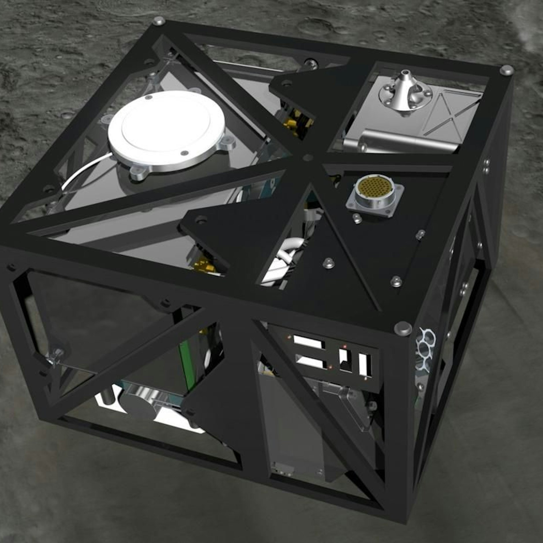 Das in Berlin mitentwickelte Landegerät Mascot.