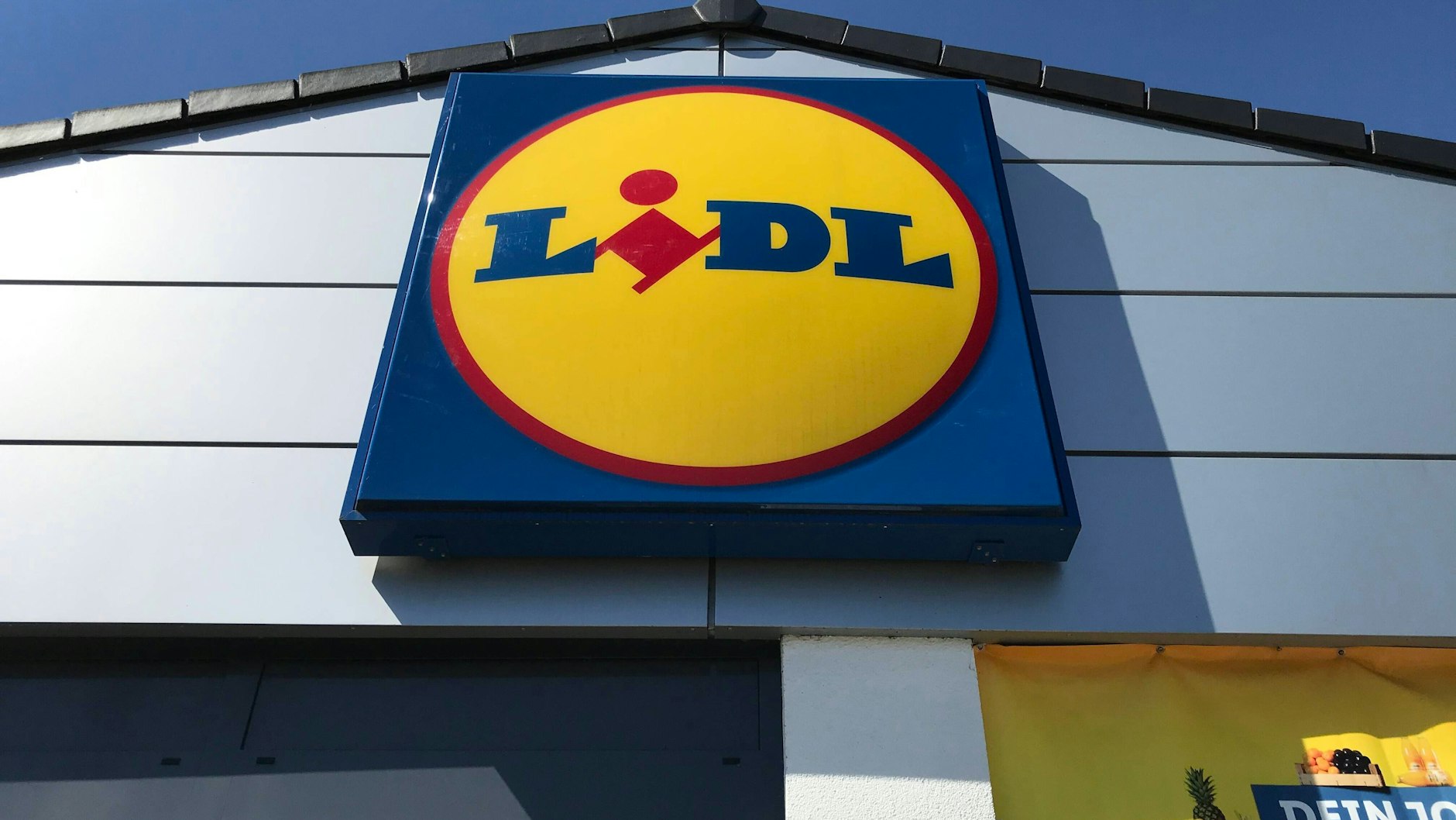 Eine Filiale des Discounters Lidl