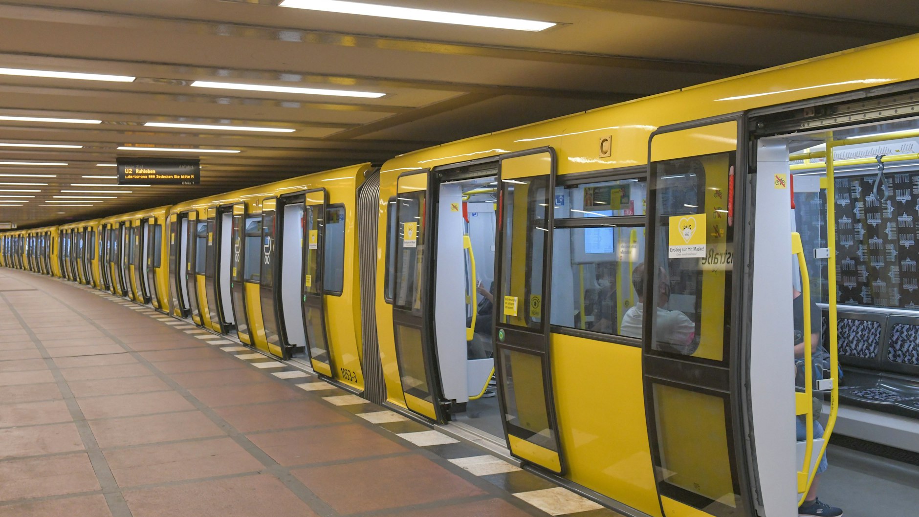 U-Bahn in Berlin (Symbolbild)