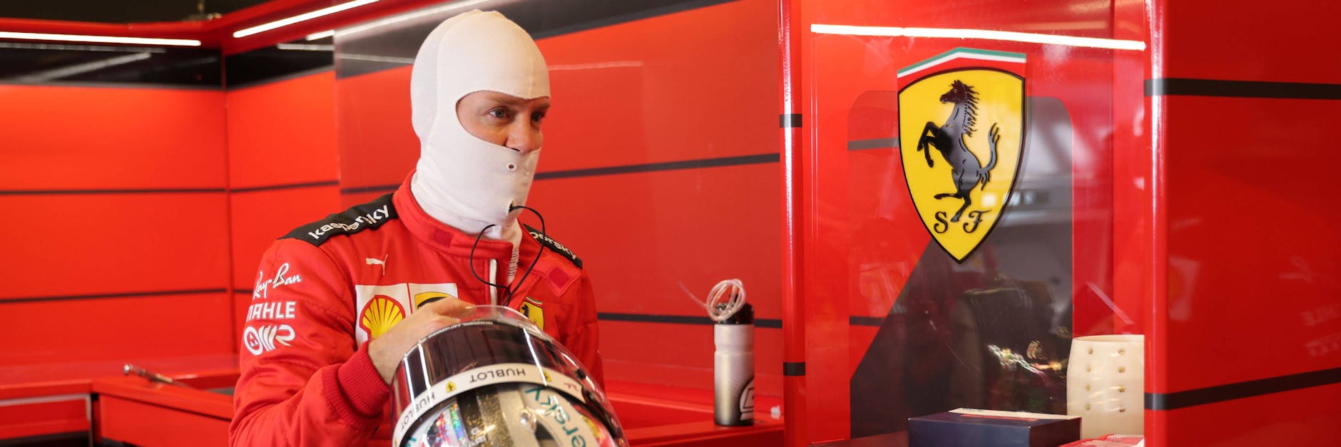 Erlebte eine Horroer-Saison und steigt dieses Wochenende zum letzten Mal in seine Ferrari-Gurke: Formel-1-Pilot Sebastian Vettel.