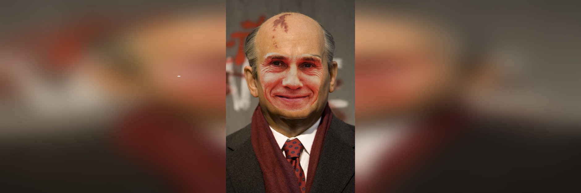 Christoph Waltz in unserer Fotomontage als Michael Gorbatschow