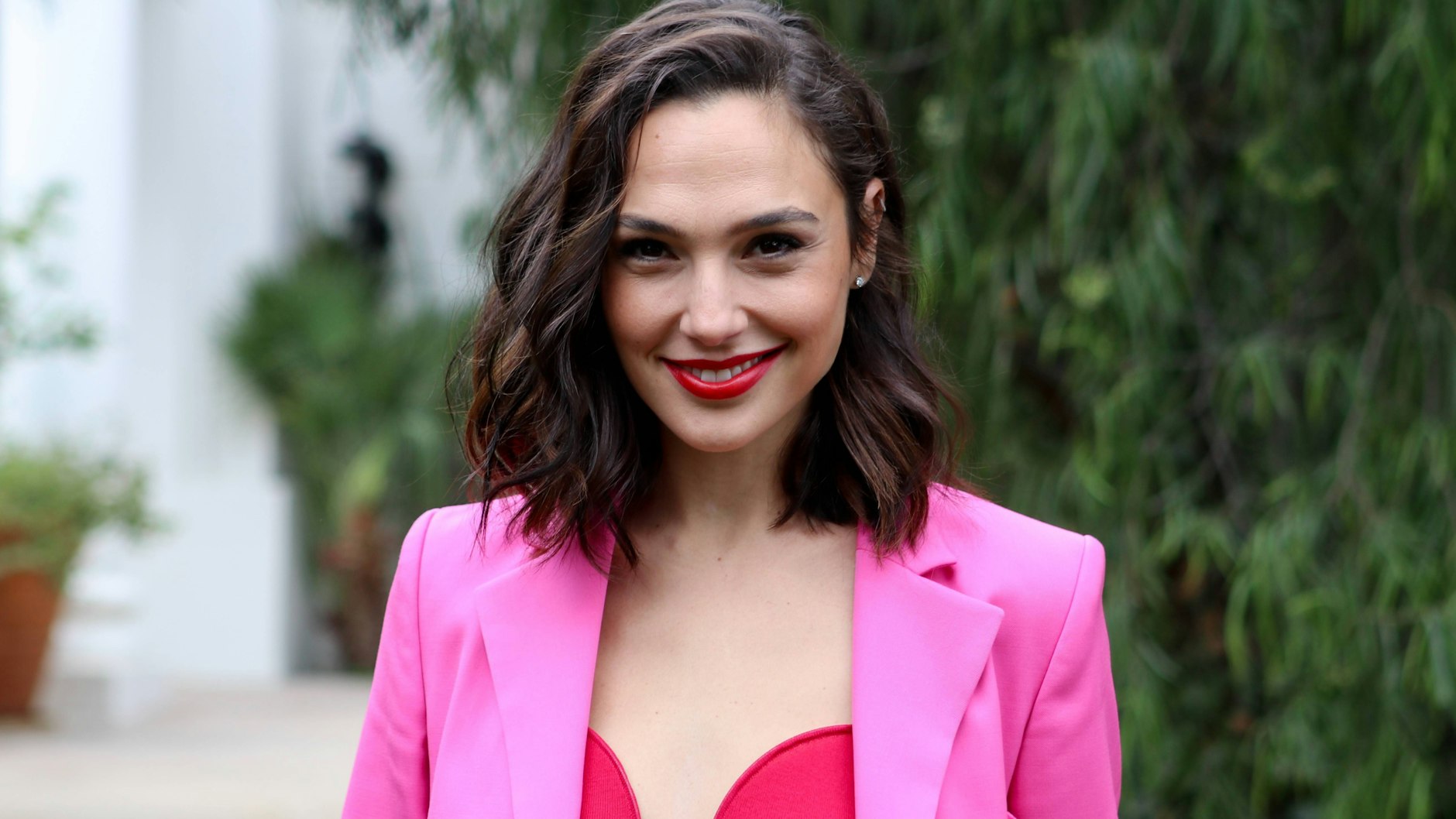 Pretty in Pink: Gal Gadot bei einem Event in Palm Springs im Januar 2018.&nbsp;