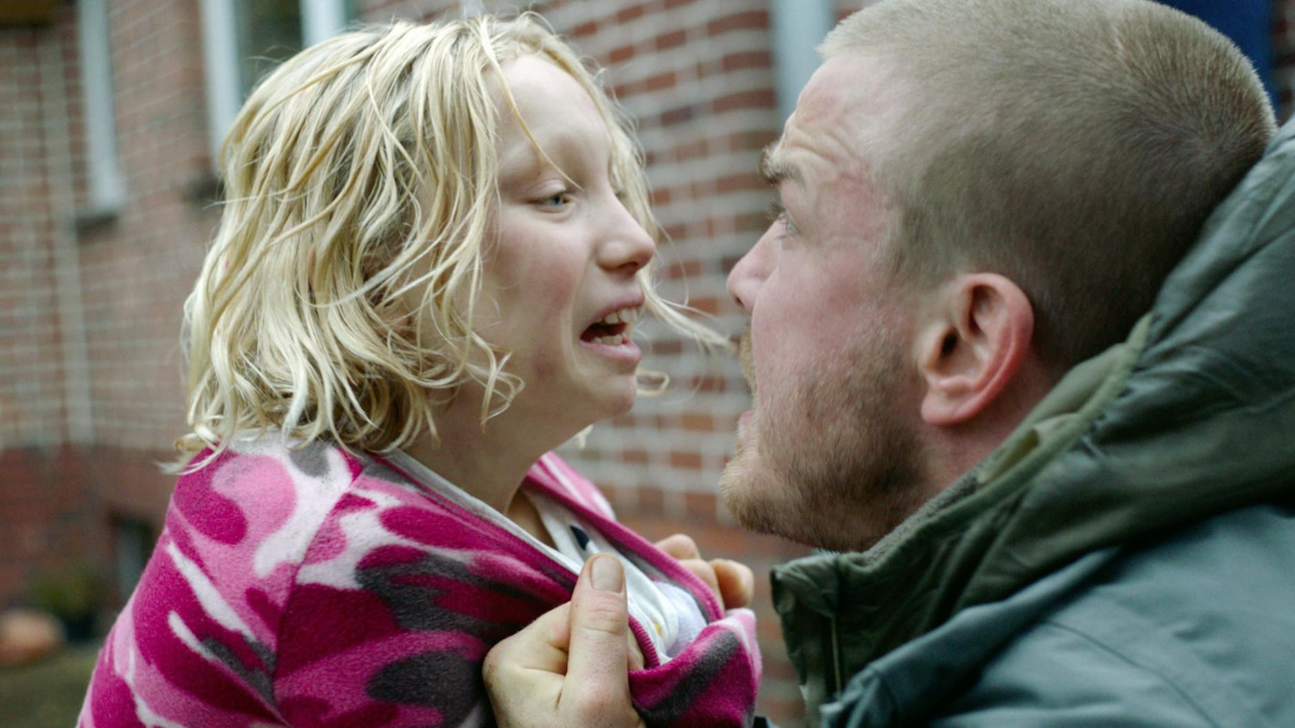 Helena Zengel in ihrer Rolle als Benni, einem schwer erziehbaren Mädchen, in dem Film „Systemsprenger“. Dafür erhielt die da noch Elfjährige den Deutschen Filmpreis 2020 für die beste weibliche Hauptrolle.