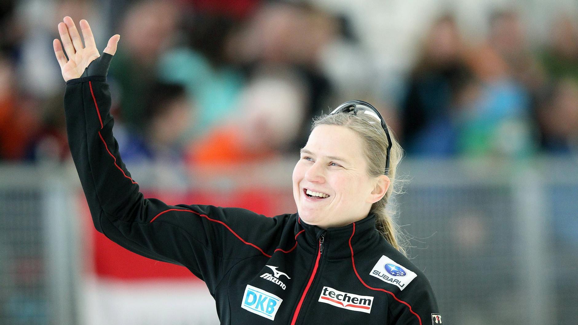 Jenny Wolf verabschiedete sich als Bundestrainerin der Eisschnellläufer.