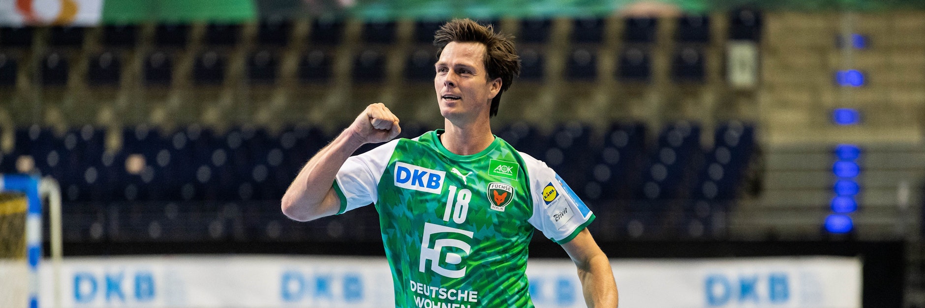 Knapp 40 und immer noch eine Bank bei den Füchsen: der Däne Hans Lindberg. 