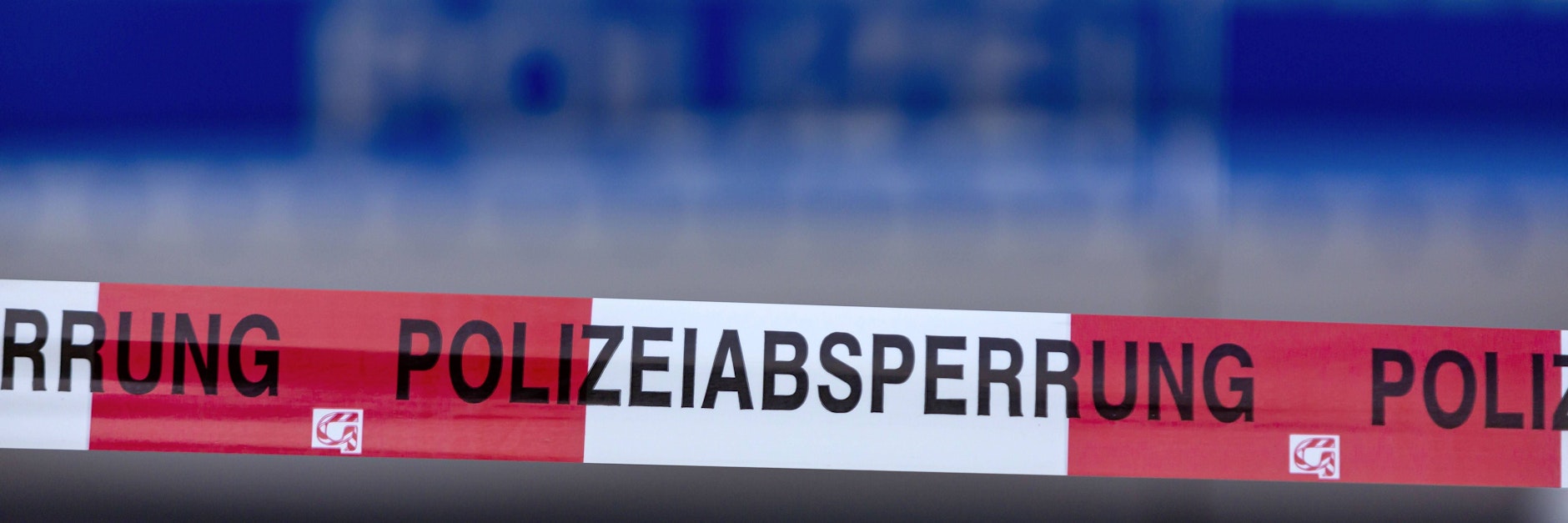 Polizeiabsperrung (Symbolfoto)