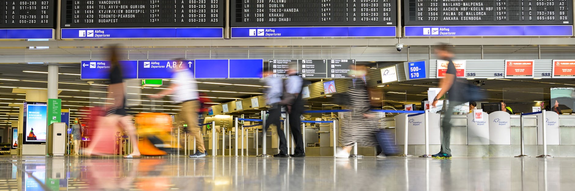 Flughafen Frankfurt.