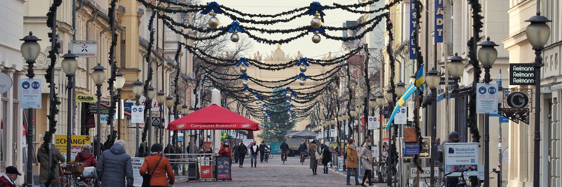 Die Innenstadt von Potsdam