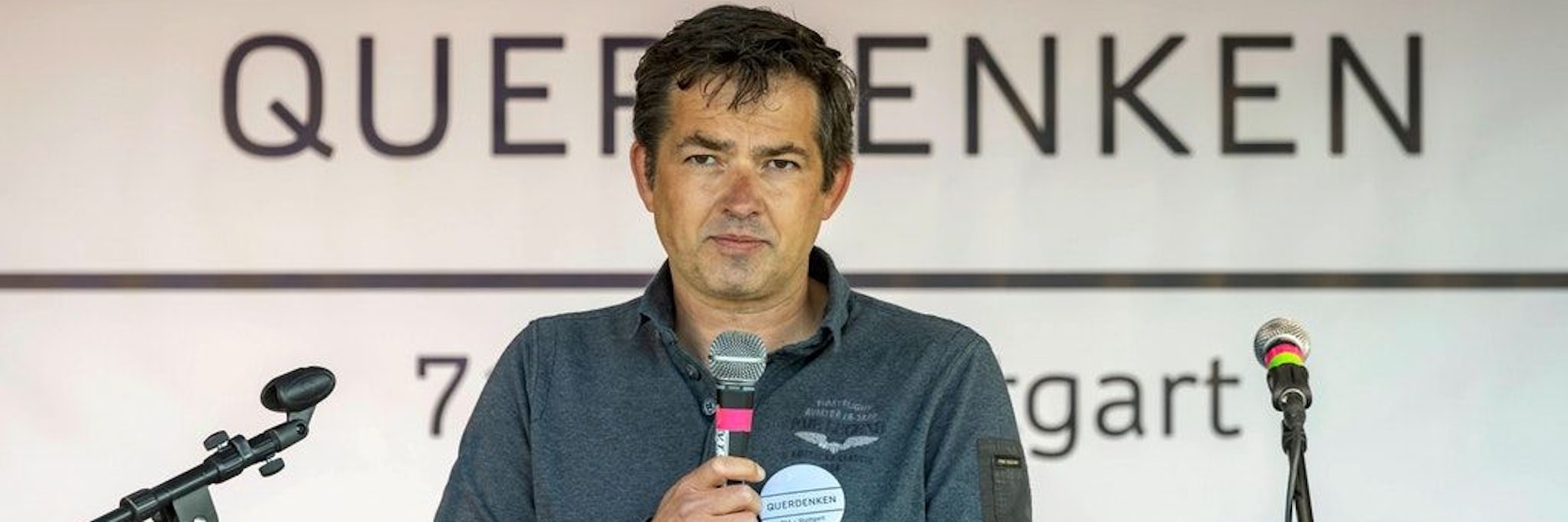 Der Querdenken-Gründer Michael Ballweg