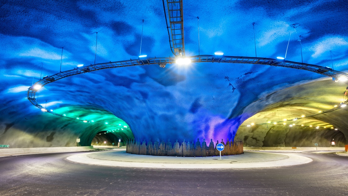 Tunnel mit Unterwasser-Kreisverkehr auf FÃ¤rÃ¶er-Inseln erÃ¶ffnet