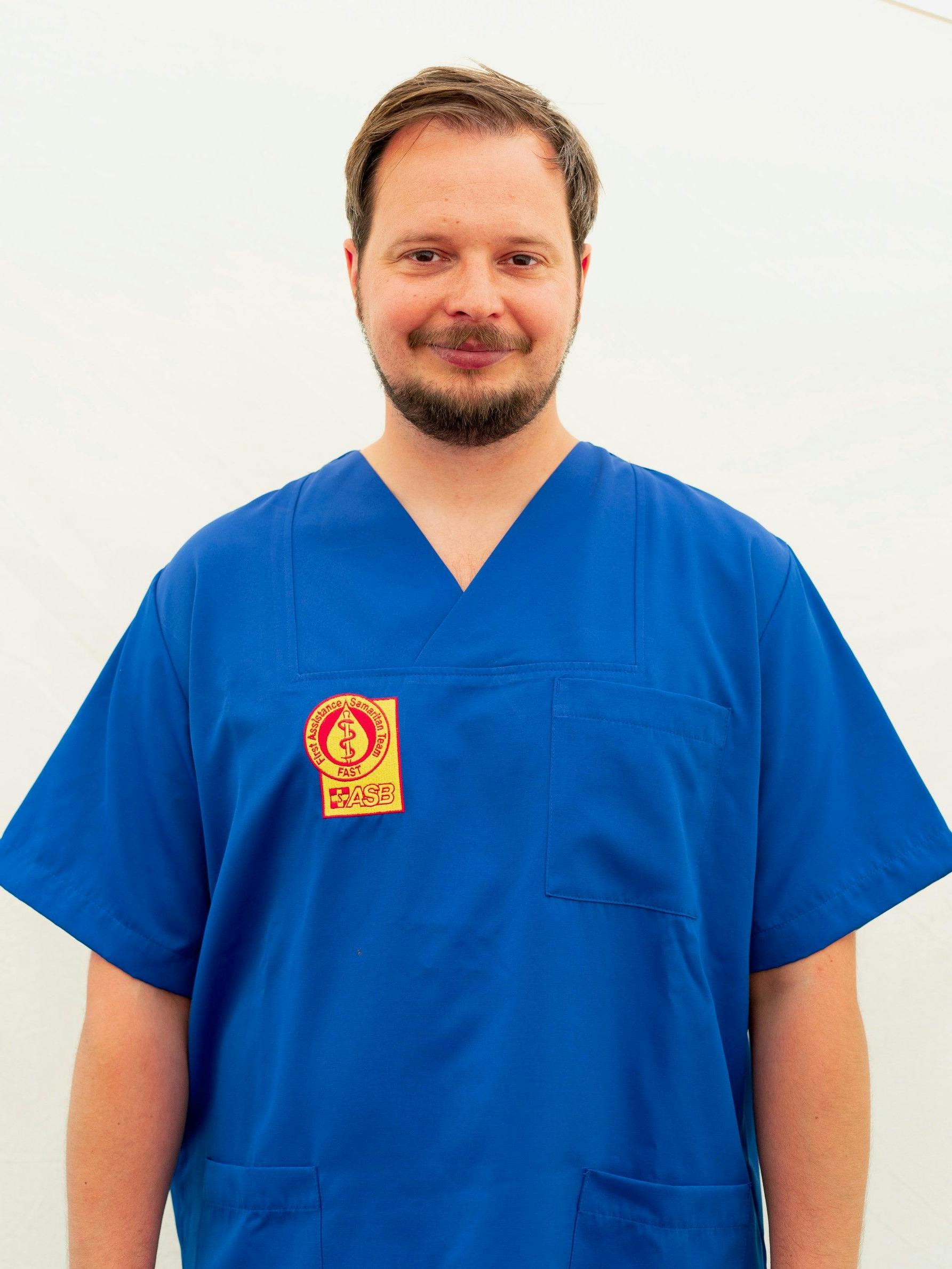 Felix Fellmer ist für den Arbeiter-Samariter-Bund seit 2008 immer wieder im medizinischen Auslandshilfseinsatz.