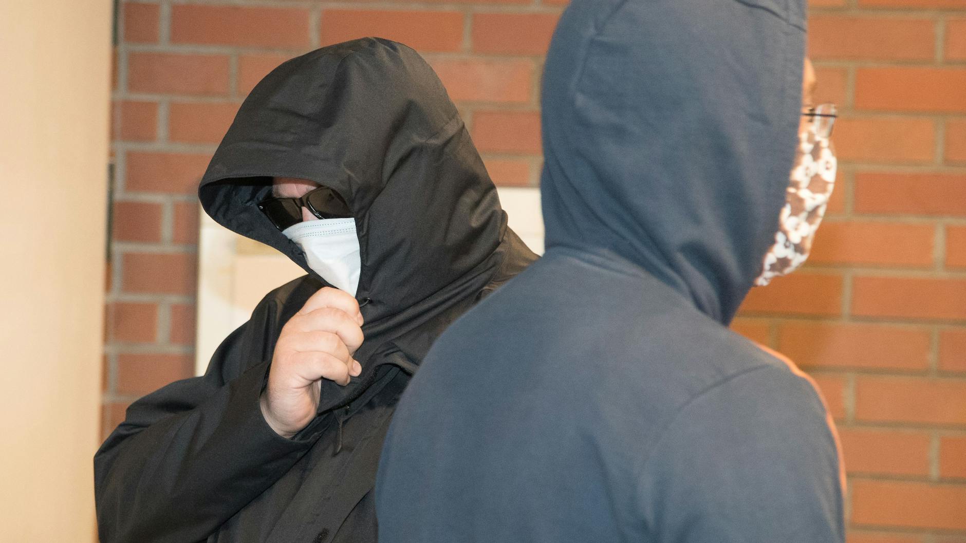 Die Neonazis Tilo P. (links) und Sebastian T. standen erst vor wenigen Monat vor Gericht.