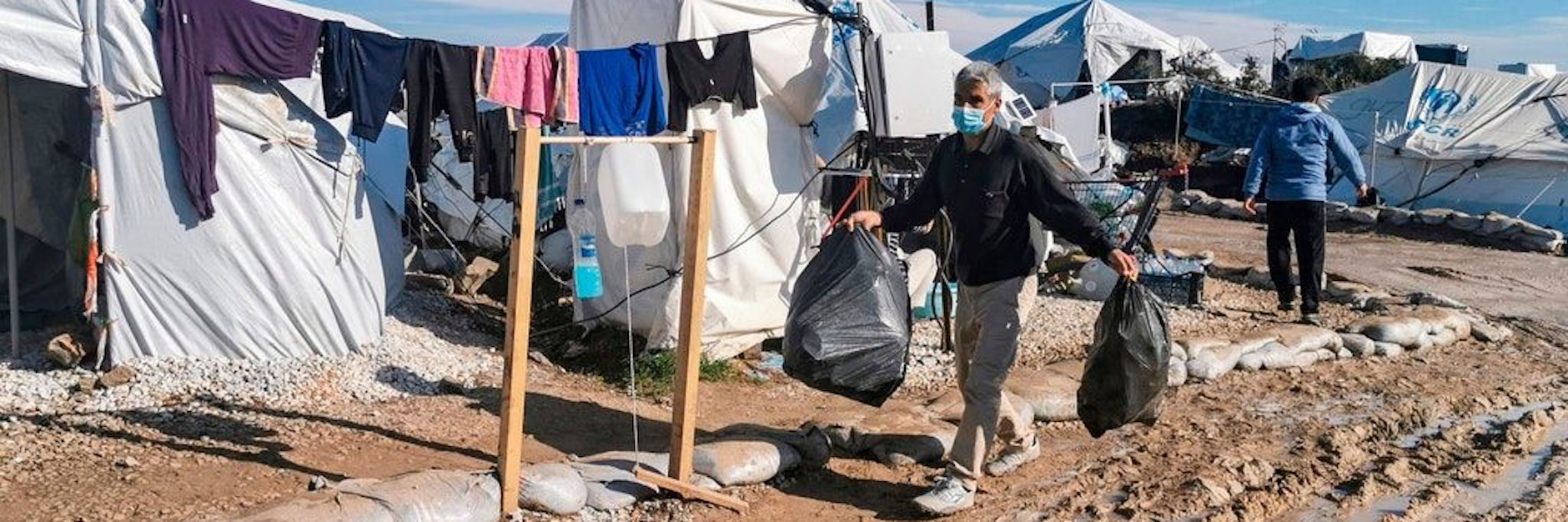 Flüchtlingslager Kara Tepe auf Lesbos