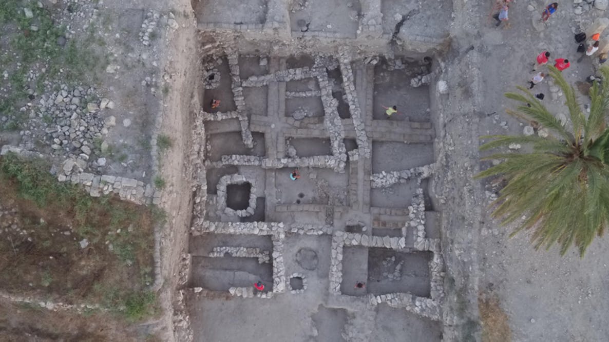 Der Fundort Megiddo im heutigen Israel. 
