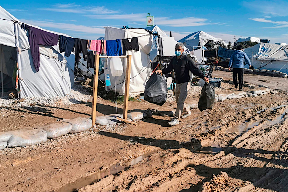 Flüchtlingslager Kara Tepe auf Lesbos.&nbsp;