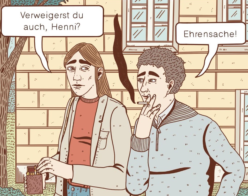 Kennenlernen comic