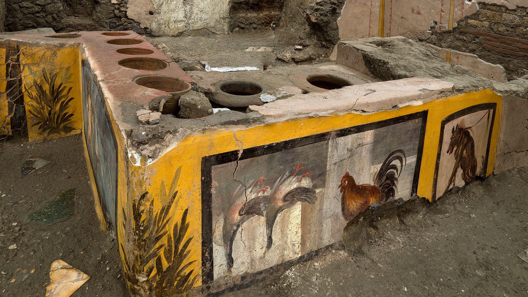 Pompeji: Blick in die antike Imbissbude