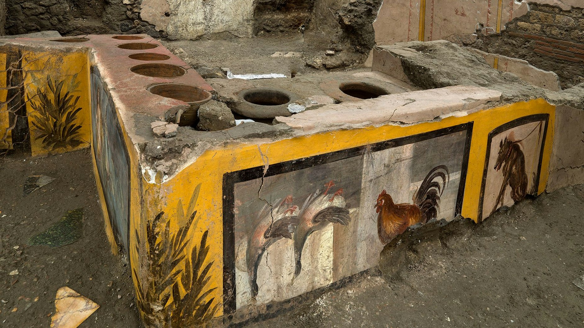 Pompeji: Blick in die antike Imbissbude