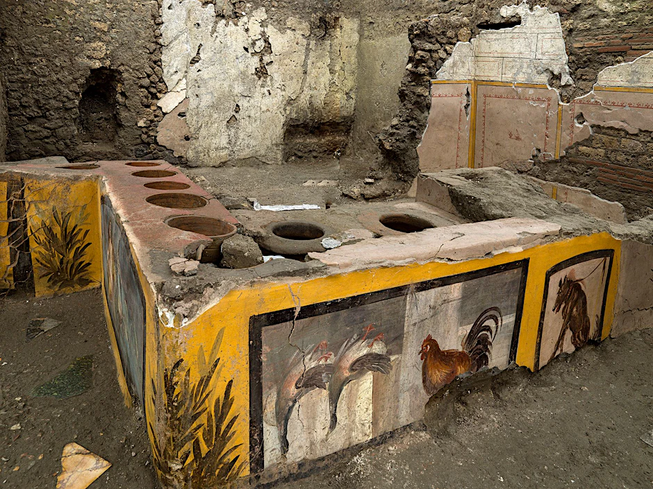 Pompeji: Blick in die antike Imbissbude