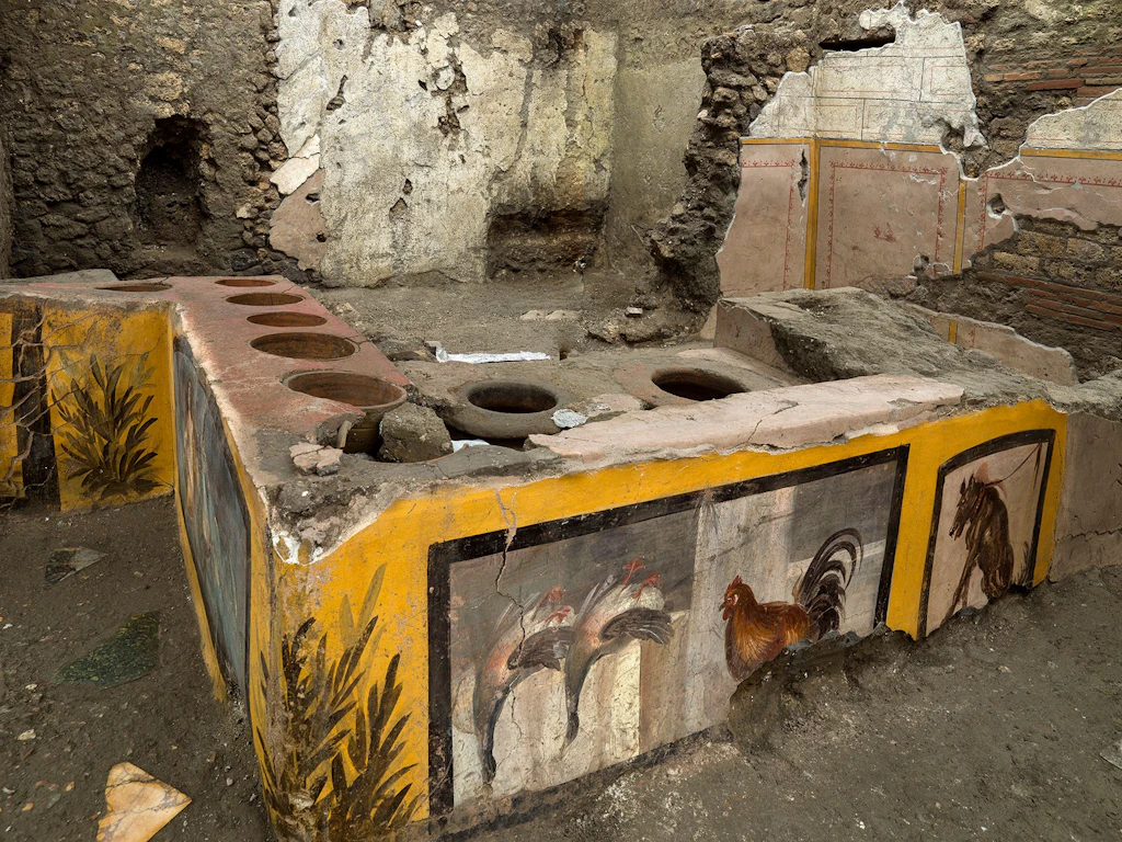 Pompeji: Forscher graben antike Imbissbude aus