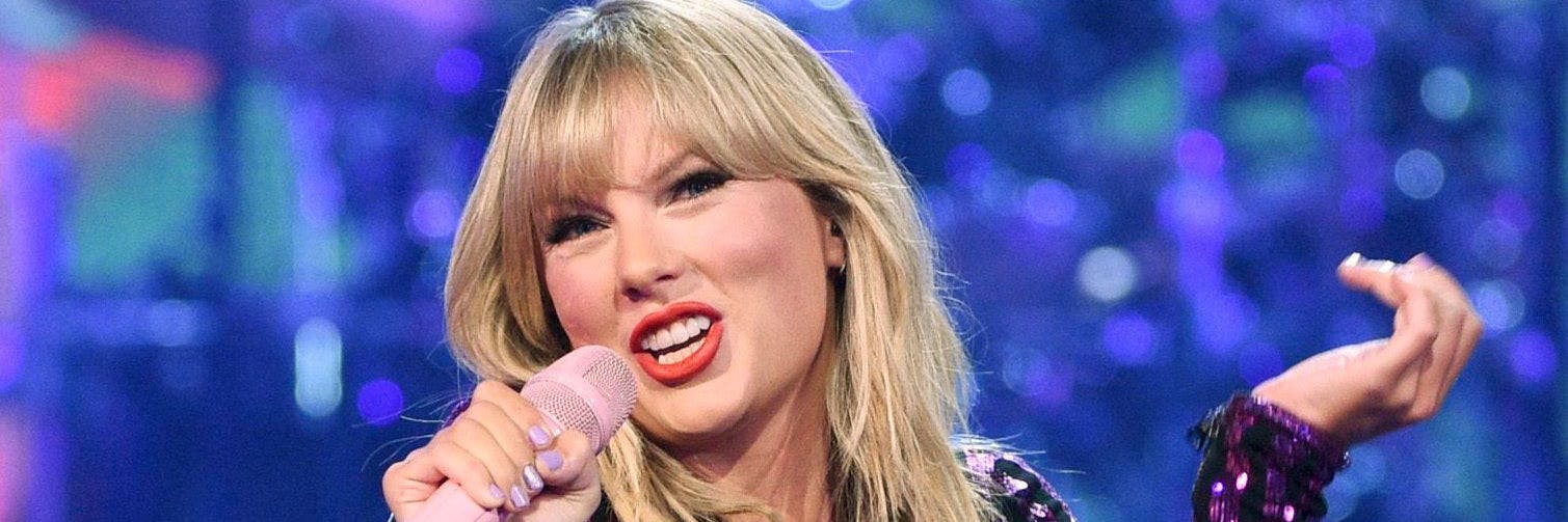 Country-Pop-Sängerin Taylor Swift bei dem Prime Day-Konzert von Amazon Music im Hammerstein Ballroom in New York City. 