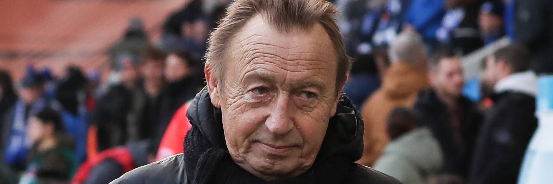 Anerkennender Blick: Joachim Streich hält viel vom 1. FC Union.