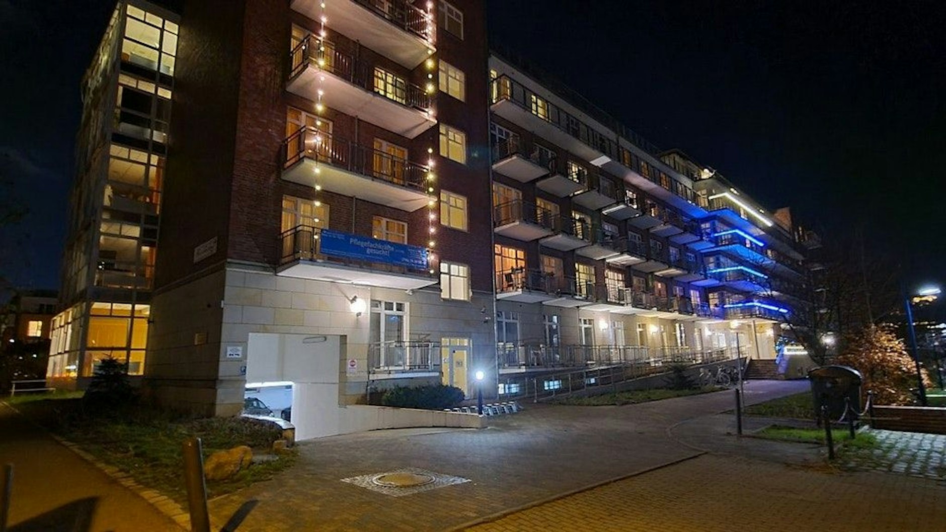 Das Seniorenheim „Haus an der Spree“ an der Bootsbauerstraße. Der Ausbruch wurde im Dezember bekannt.