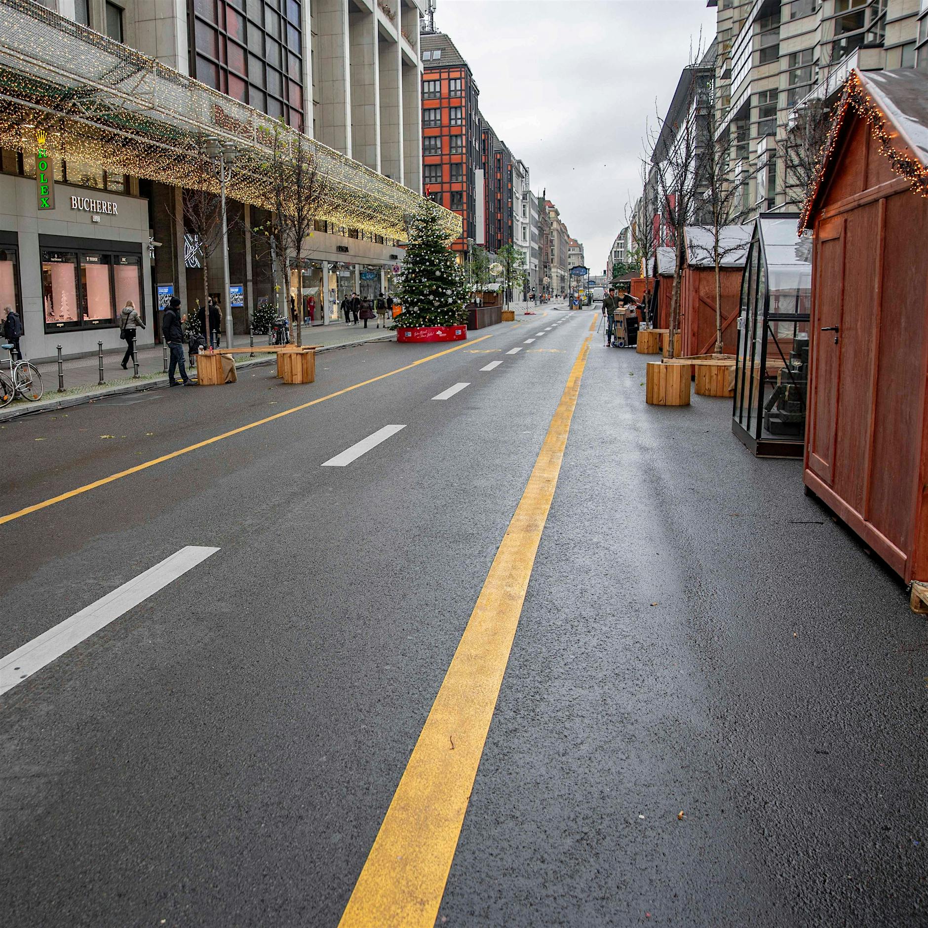 Neuer Ärger um die Fahrradzone in der Friedrichstraße