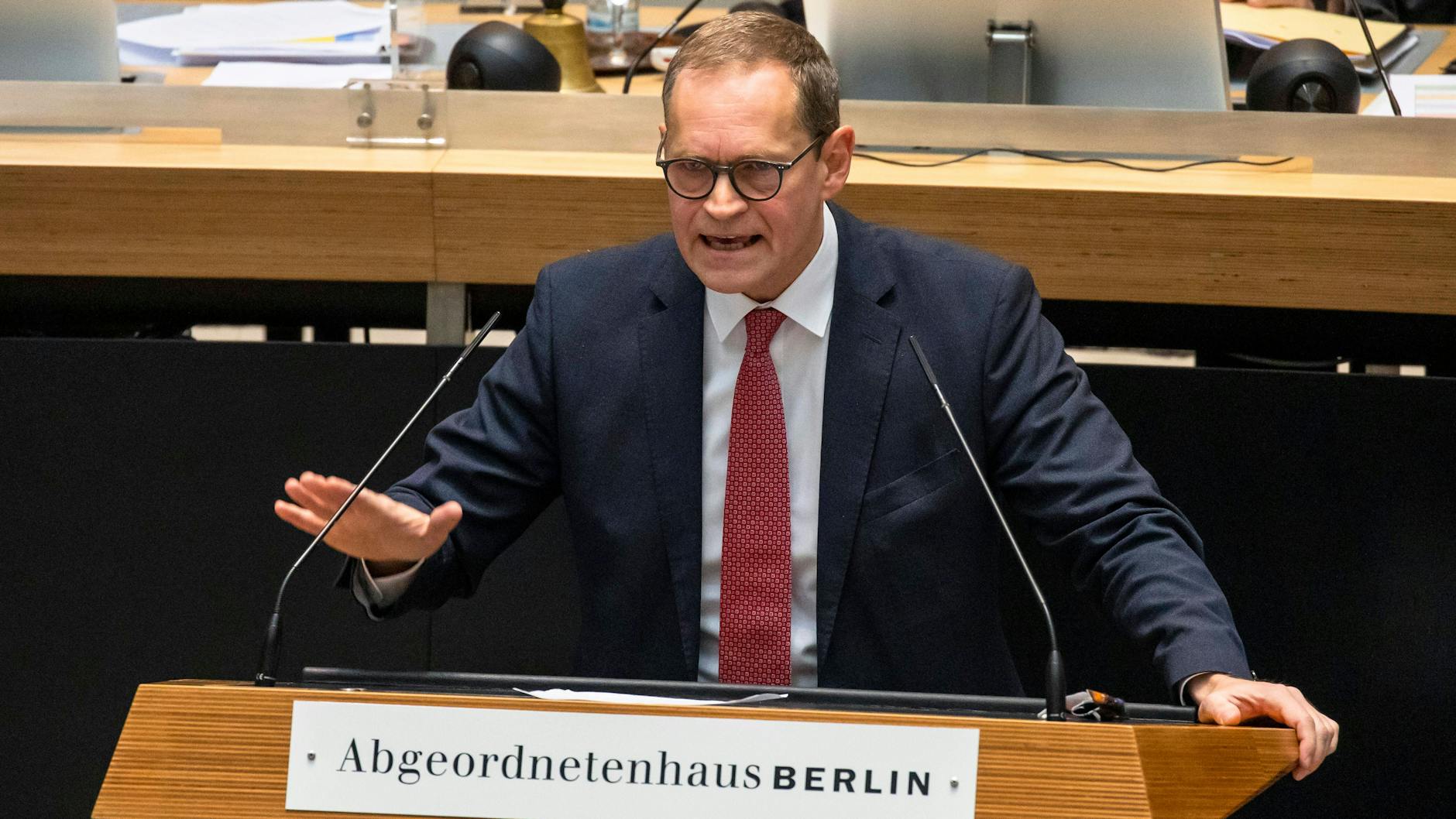 Michael Müller (SPD), Regierender Bürgermeister von Berlin.