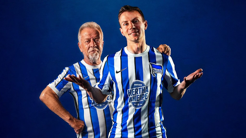 Hertha Berlin mahalle barının formasıyla derbi oynuyor