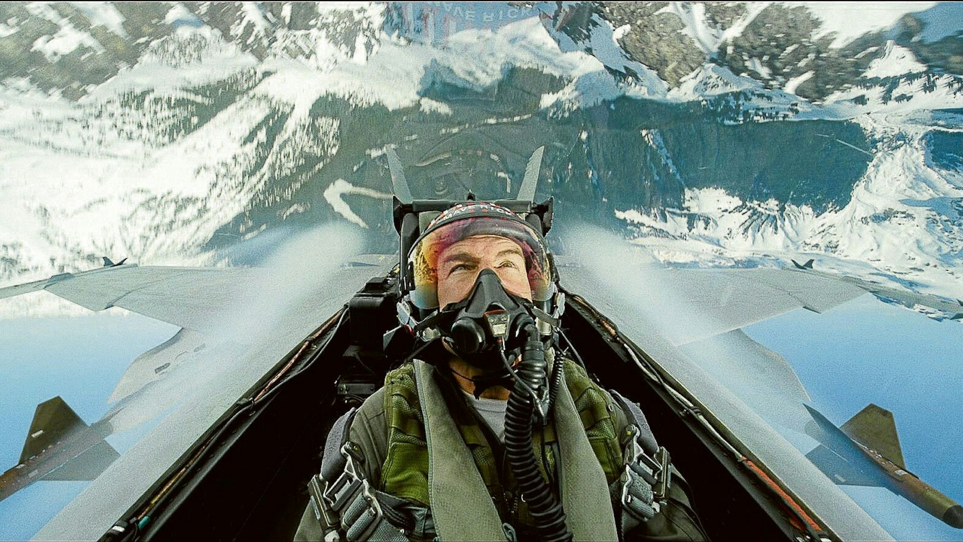 Tom Cruise als Kampfpilot Pete "Maverick" Mitchell in Top Gun