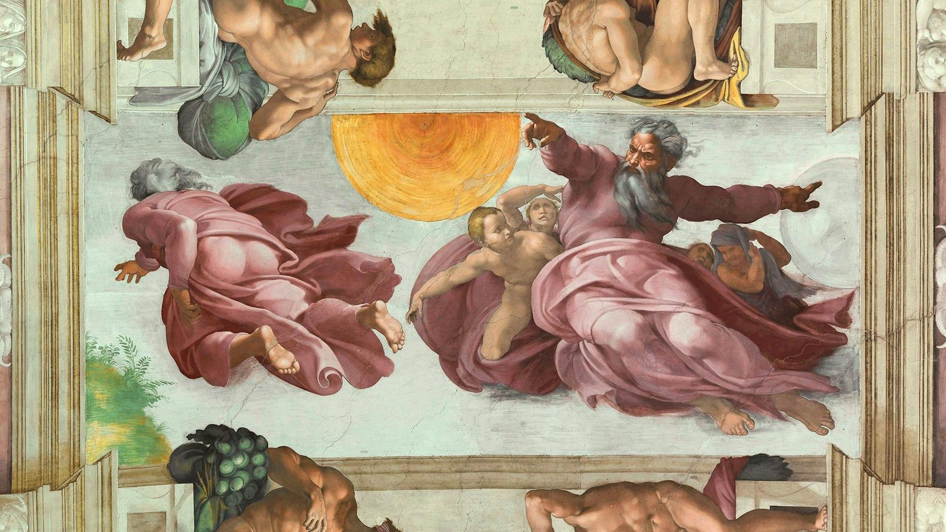 Michelangelo beschrieb mit seiner Kunst in der Renaissance neue (alte: antike) Realitäten.