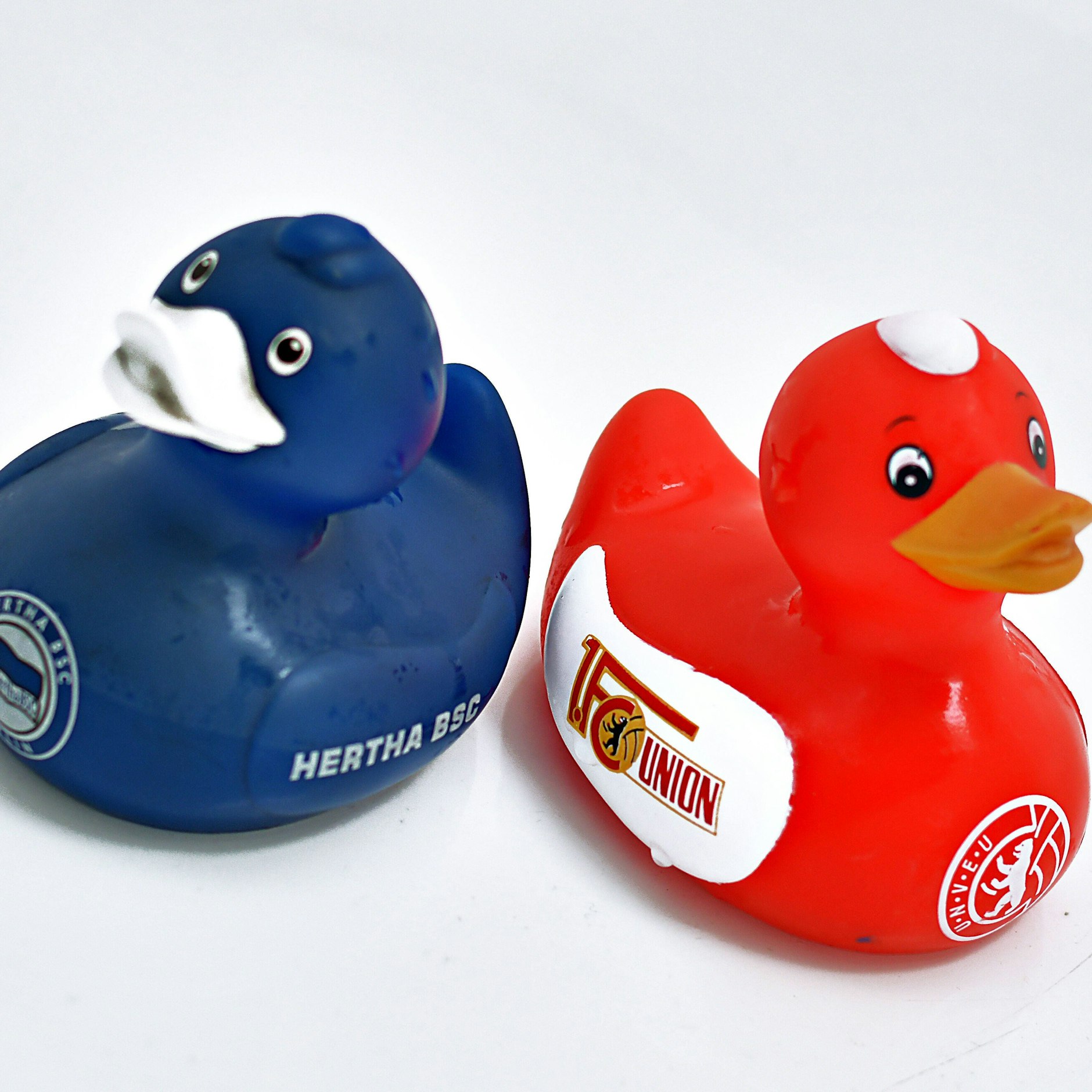 In den Farben getrennt, bei der Sehnsucht nach Badewasser vereint!