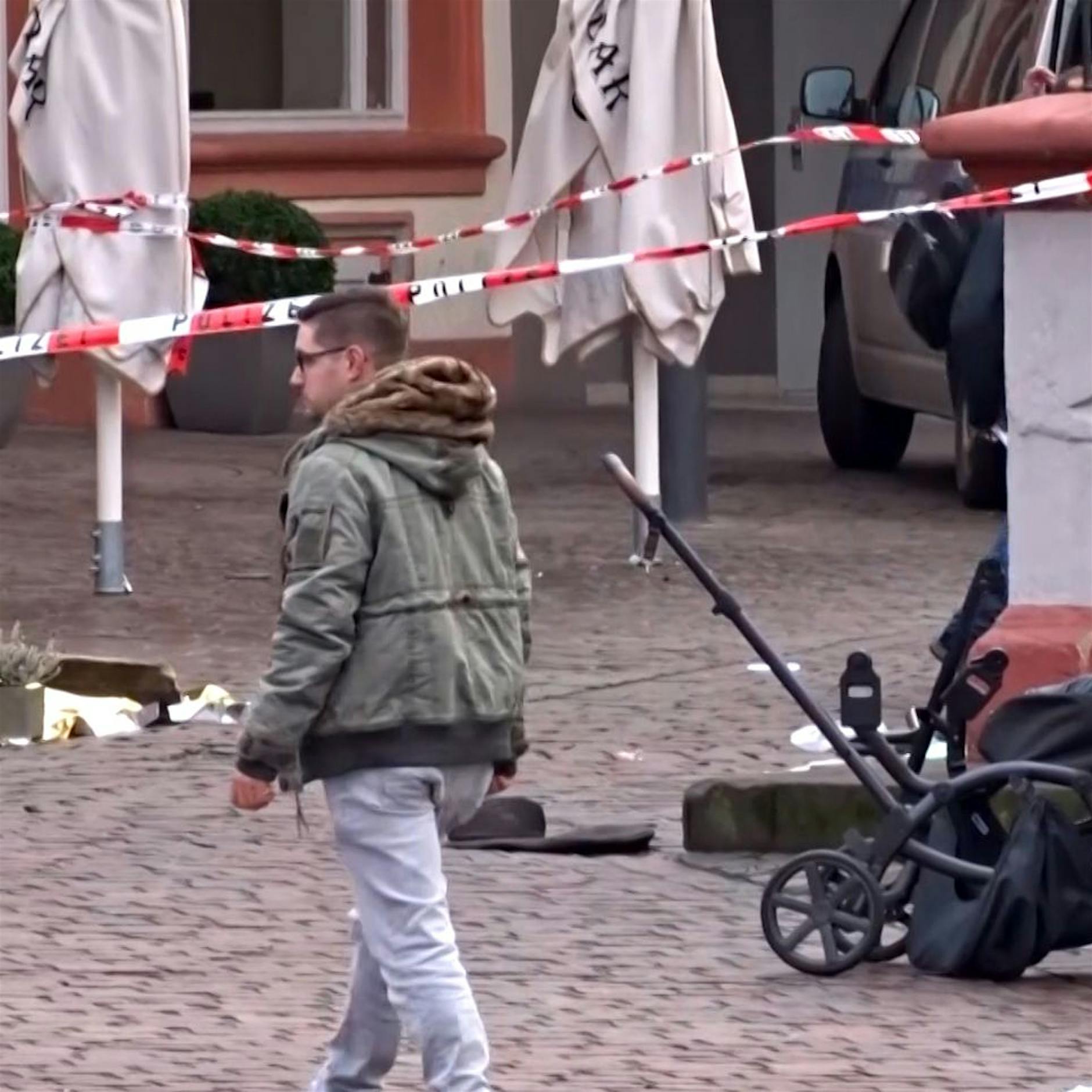 Amokfahrer fuhr mit 81 km/h durch die Fußgängerzone