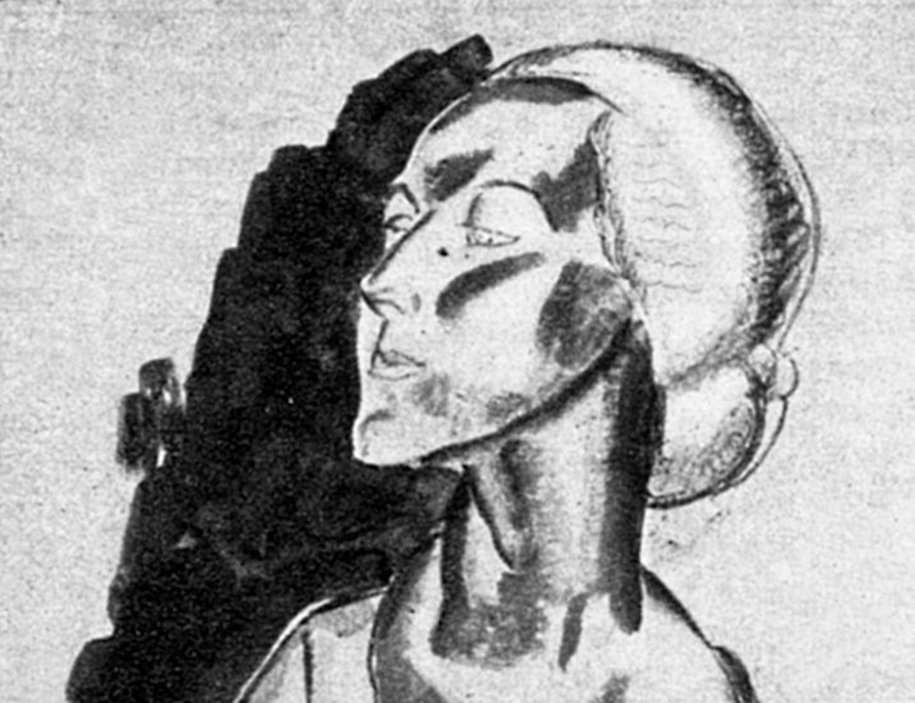 Zeitgenössisches Porträt der englischen Schriftstellerin Sylvia Townsend Warner (1893-1978). Aufnahme undatiert.