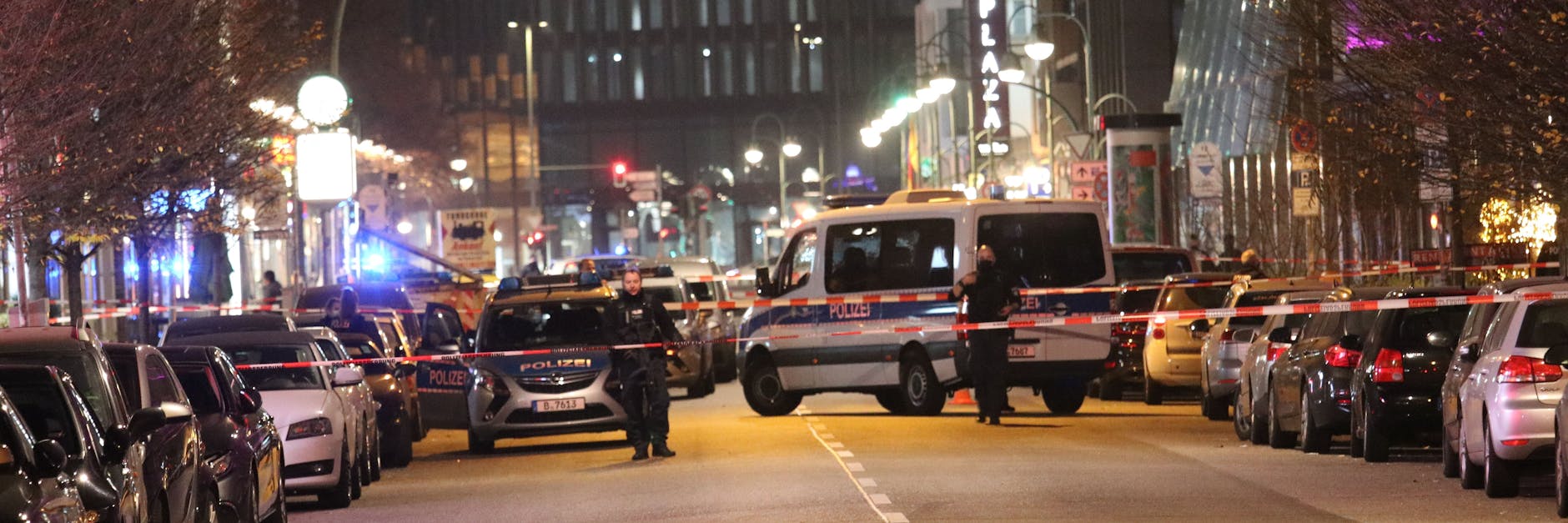 Die Nürnberger Straße war unweit der Tauentzienstraße stundelang gesperrt.