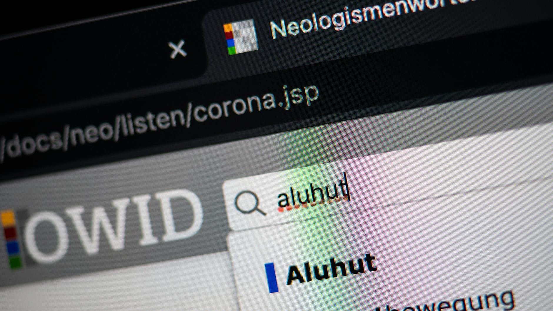 Das Wort „Aluhut“ wurde auch vor Corona schon benutzt.
