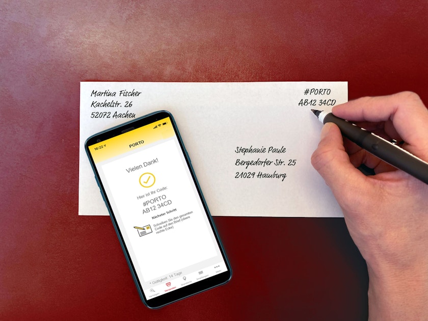 Neu: Deutsche Post ermöglicht Frankierung per App