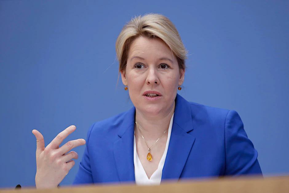 Für die Bundesfamilienministerin Franziska Giffey war die Einigung über die Ganztagsbetreuung in der Grundschule ein „Durchbruch“.