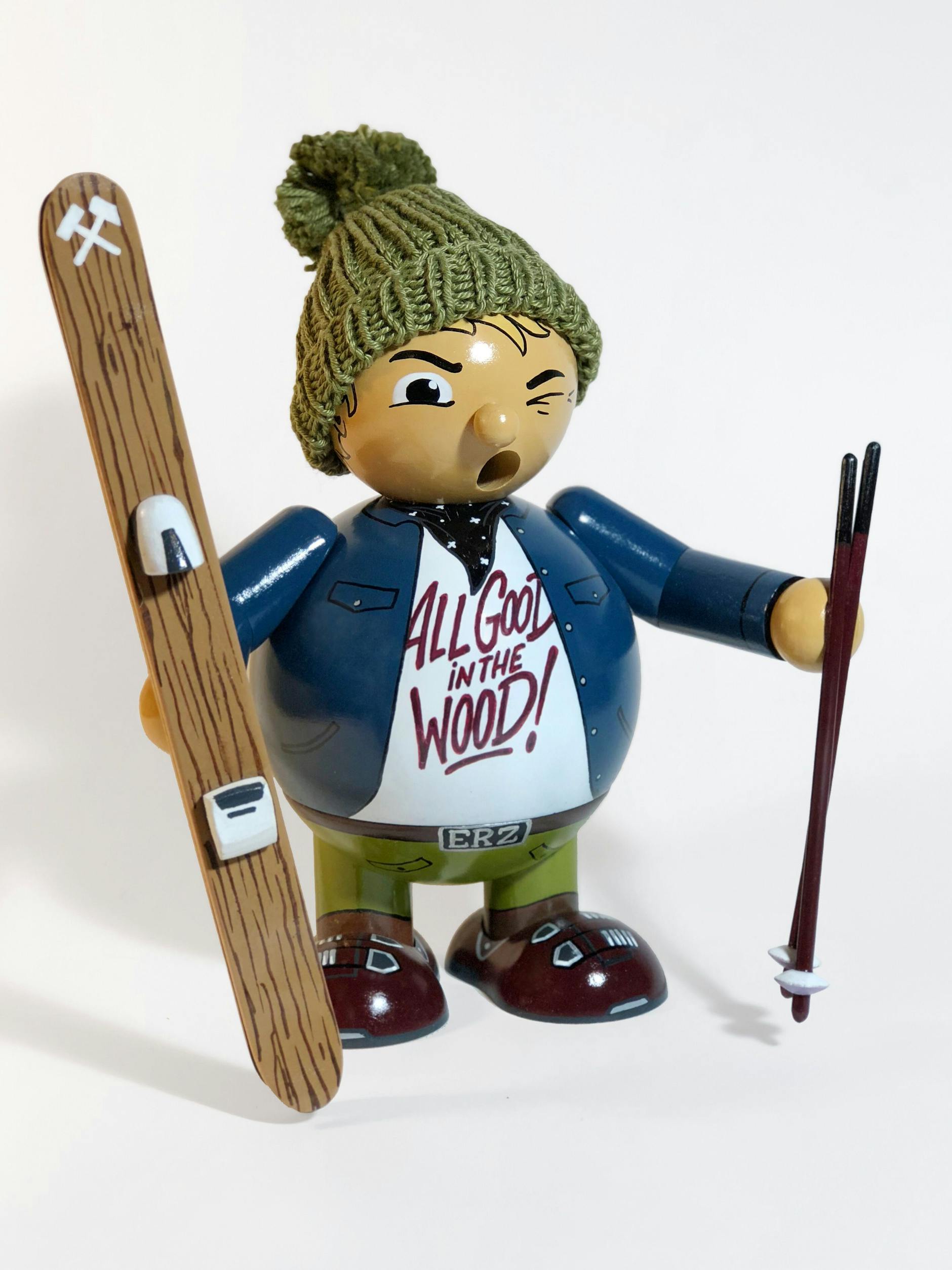 Auch personalisierte Räuchermännchen fertigt Morgner an.