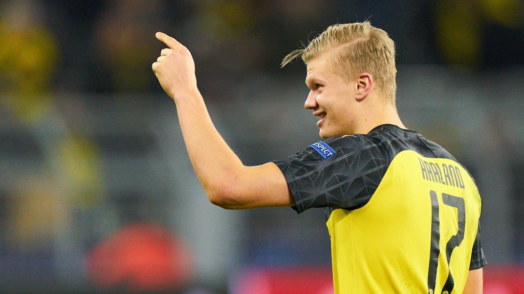 Champions League : Erling Haaland, eine junge Liebe und ...