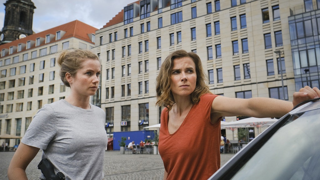Sonntagskrimi „Tatort“ aus Dresden Ein Paar im freien Fall