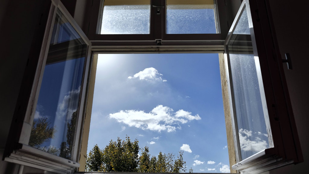 Warm anziehen und Fenster auf!