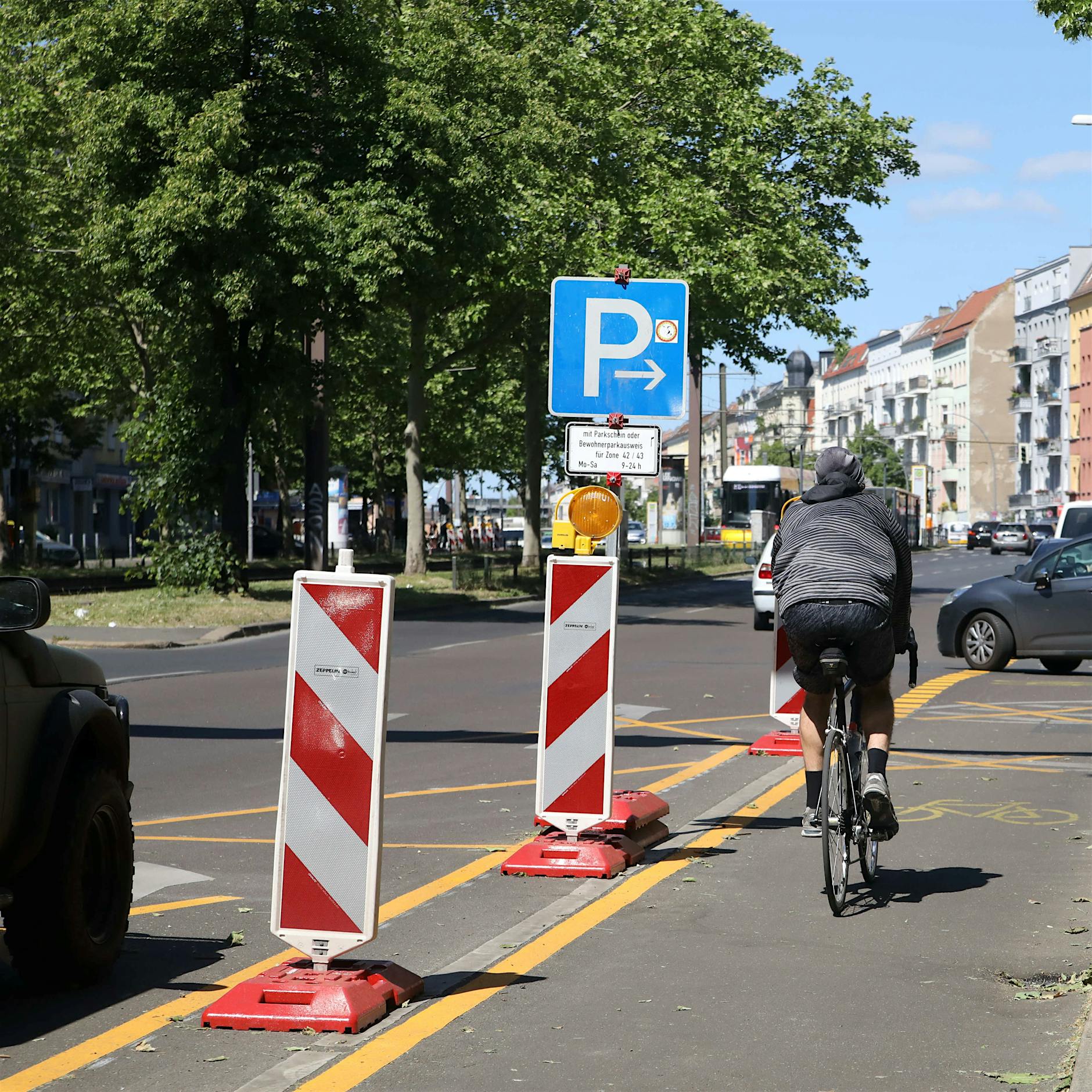 Pop-up-Radwege sorgen für Ärger