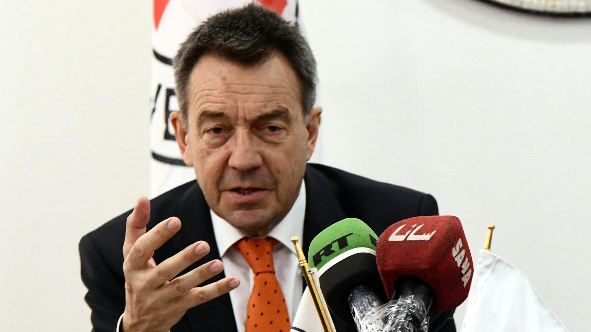 Peter Maurer, Präsident des Internationalen Komitees vom Roten Kreuz (IKRK).