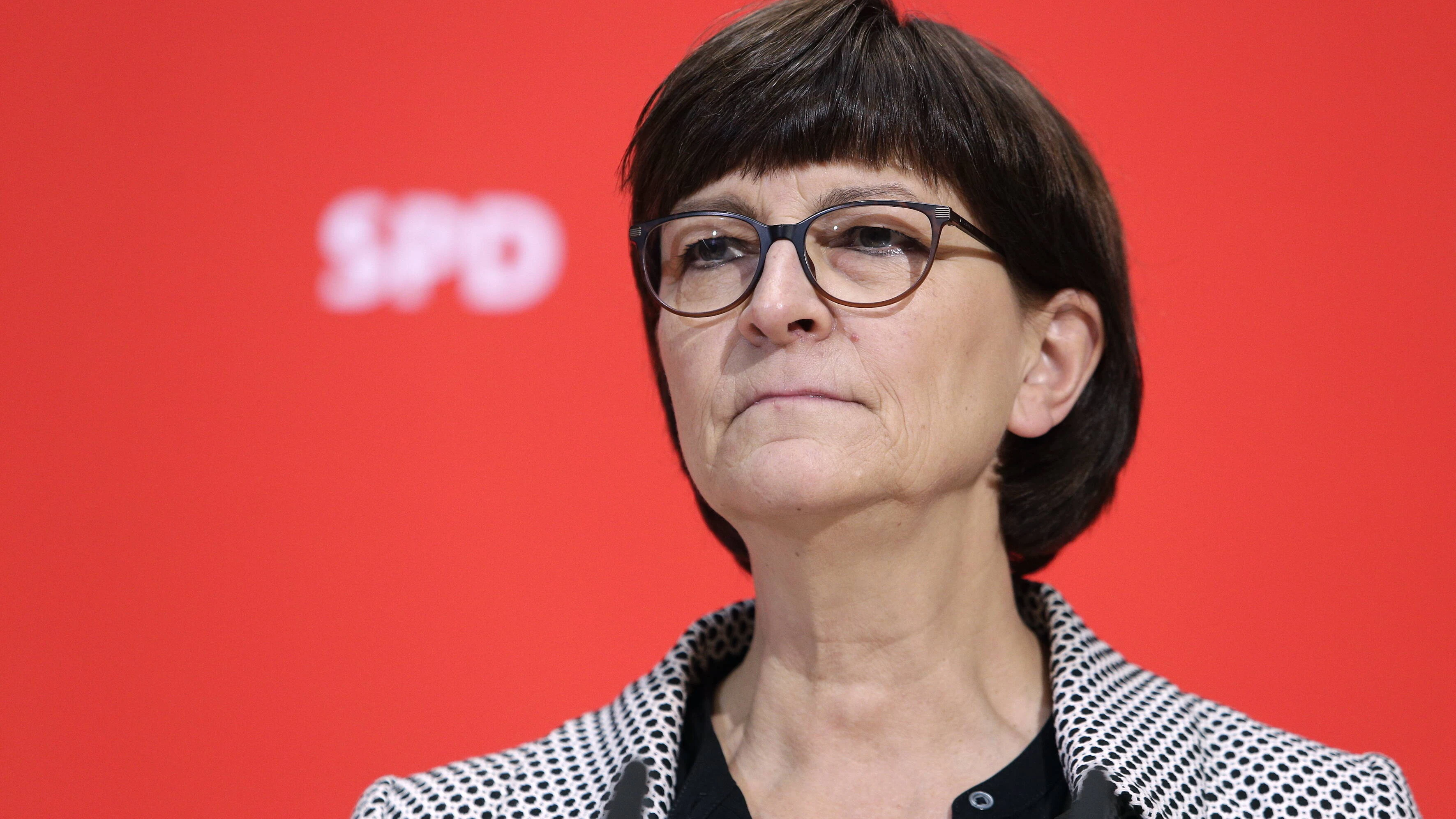 Saskia Esken, Co-Vorsitzende der SPD